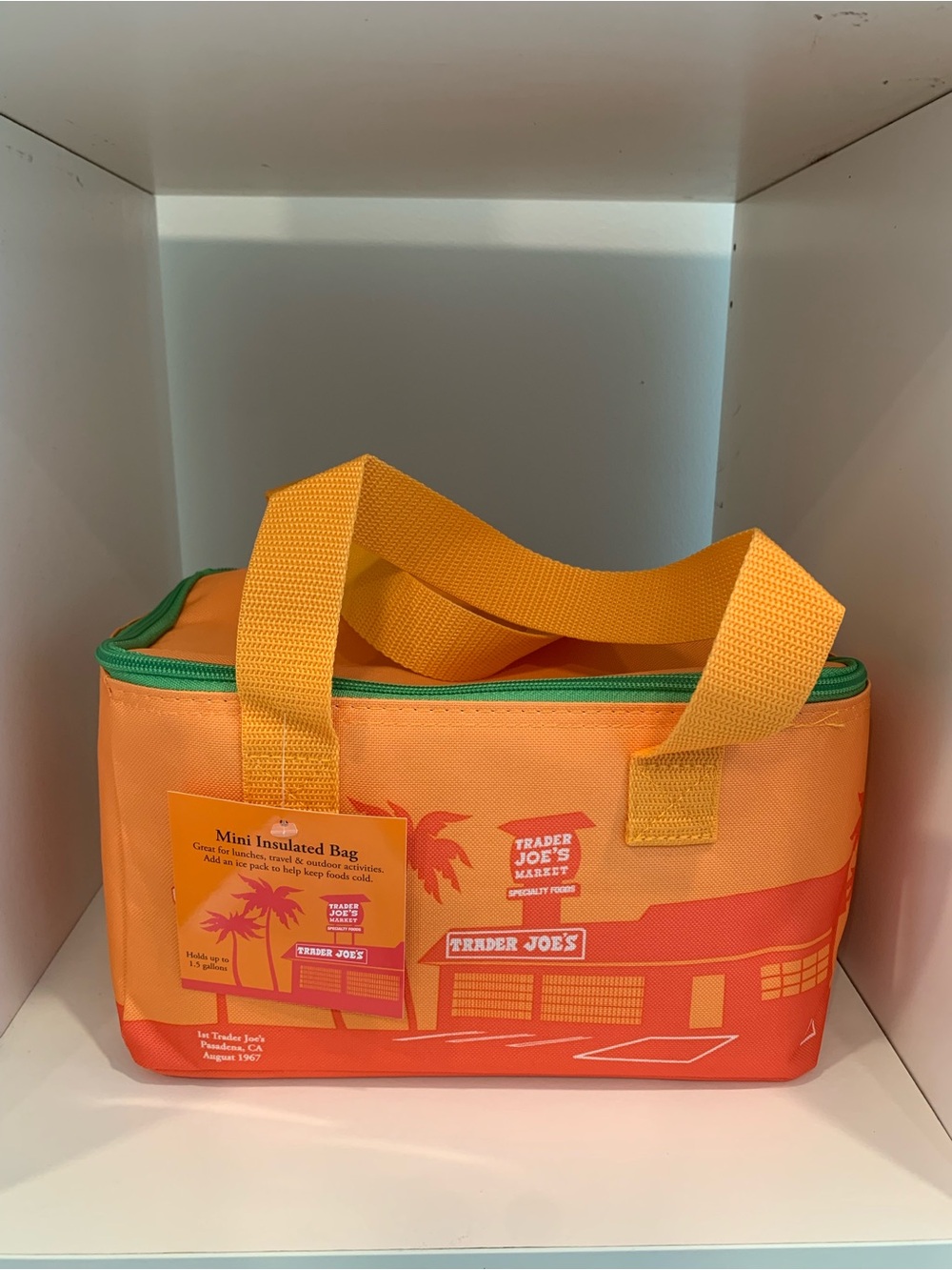 NWT-TRENDY- Trader Joe's Mini Insulated Bag - Summer 2026. Sold out in the store